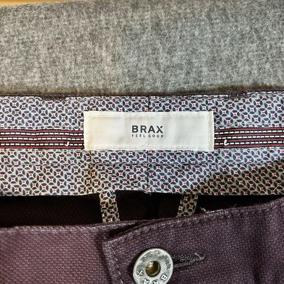 Brax Cooper Fancy‎ Pants Mens 34x32 Fits 36x31 Regular Fit Five Pocket Stretch - Picture 2 of 9